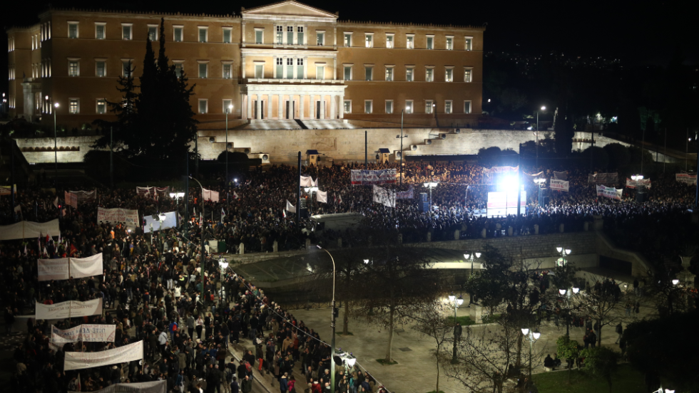 Συλλαλητήριο για τα Τέμπη